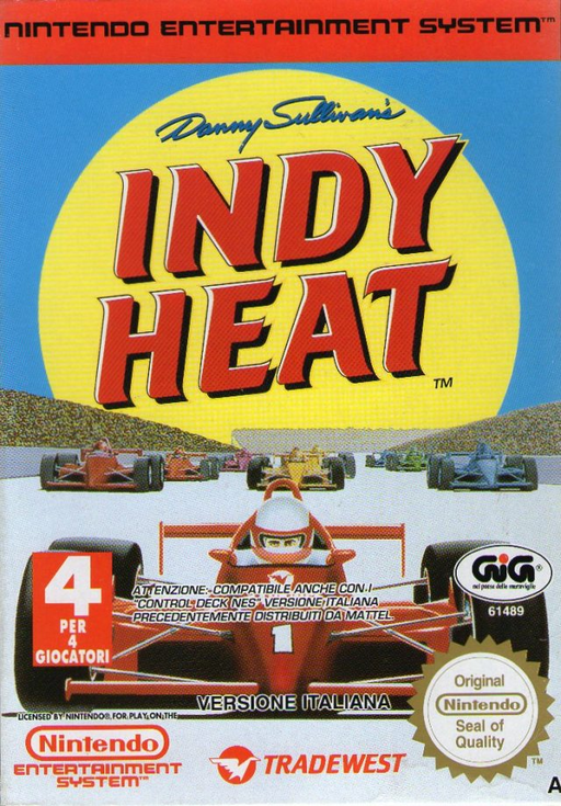 Danny Sullivan's Indy Heat (Europe) box art